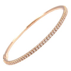TIFFANY & CO Diamond Metro Rose Gold Bracelet