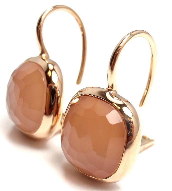 POMELLATO Cipria Rosenquarz-Ohrringe aus Roségold 6