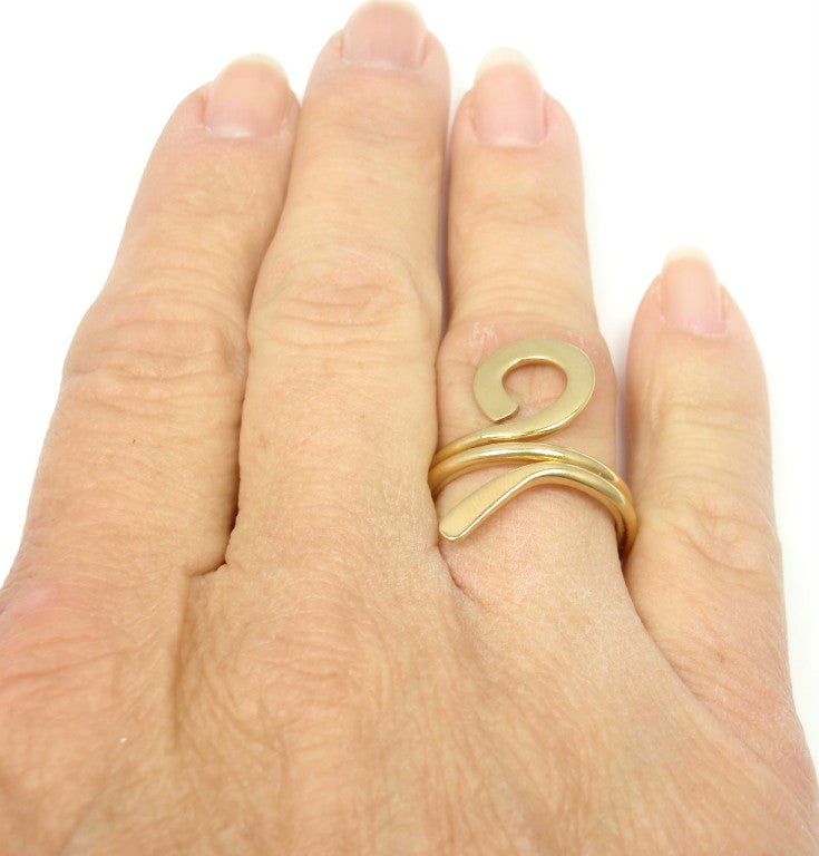 CARTIER Dinh Van Yellow Gold Ring 1