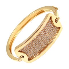 ROBERTO COIN Diamond ID Yellow Gold Bracelet