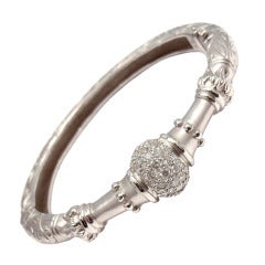 SEIDEN GANG Diamond White Gold Bracelet