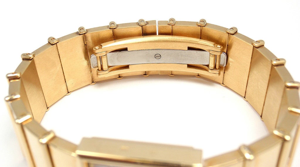 Chanel Lady's Yellow Gold Mademoiselle Quartz Bracelet Watch 1