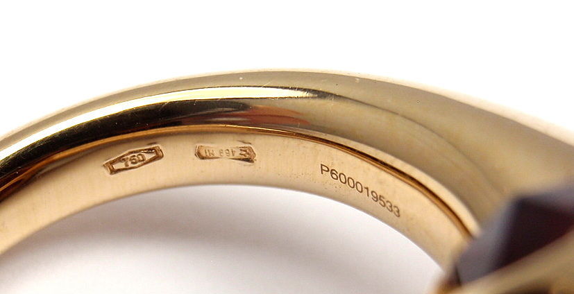 Women's POMELLATO Harem Rhodolite Garnet Rose Gold Ring For Sale