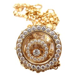 CHOPARD Happy Spirit Diamond Yellow Gold Bracelet 3