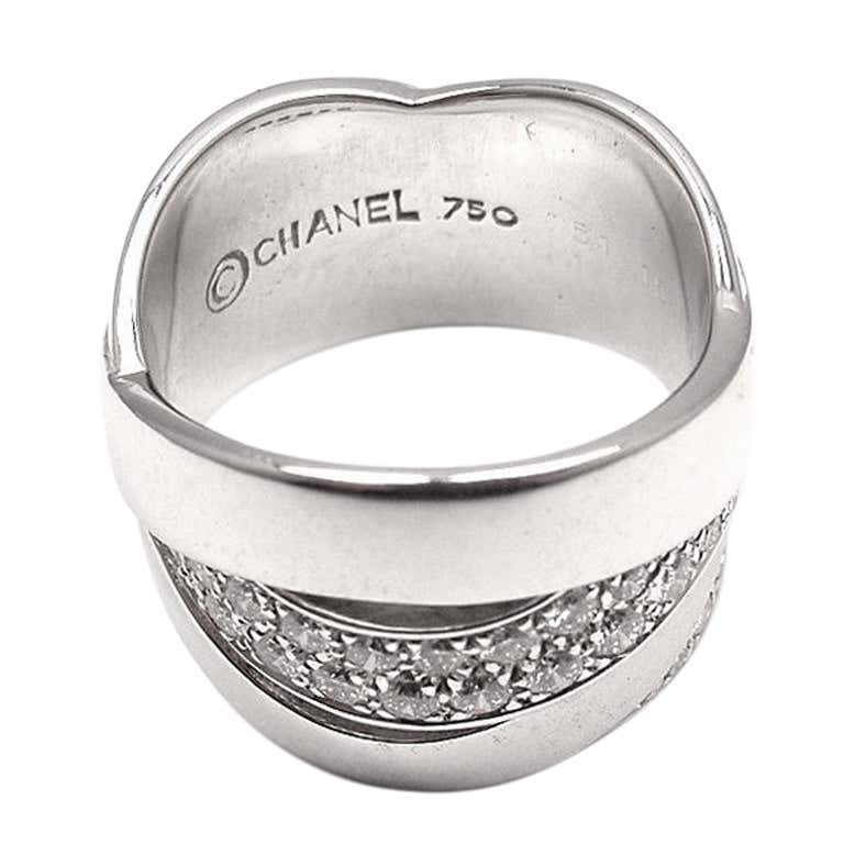 Chanel Style Rings Chanel Gold Ring For Sale at 1stDibs | chanel 18k ring, chanel ring gold