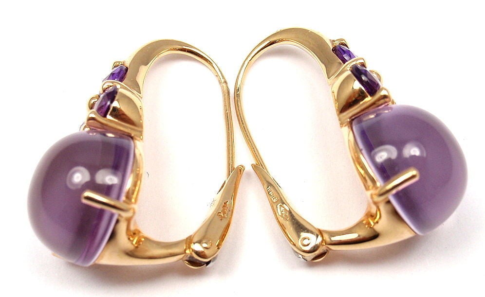pomellato amethyst earrings