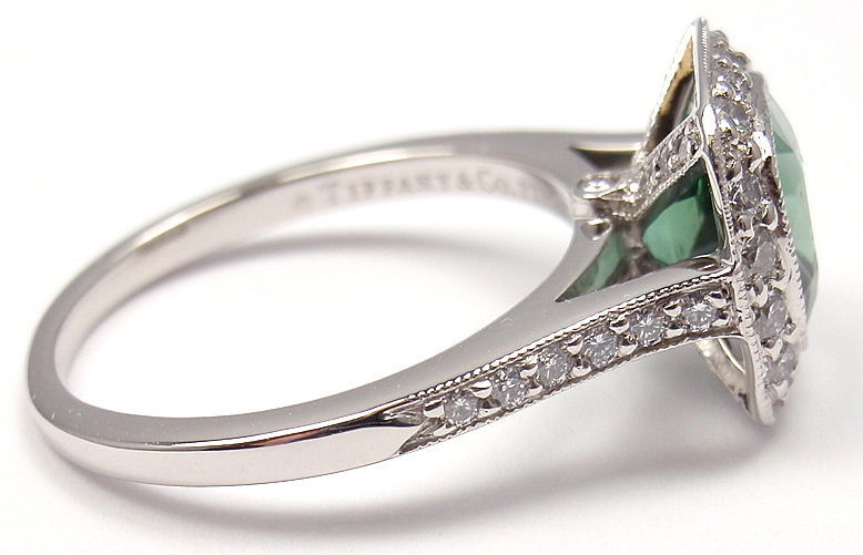 green tourmaline ring tiffany