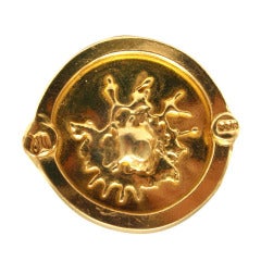 Vintage JEAN MAHIE Yellow Gold Ring