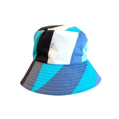 EMILIO PUCCI Abstract geometric printed bucket hat