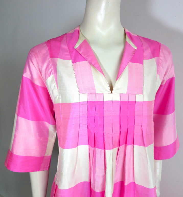 jimthompson pink silk dress
