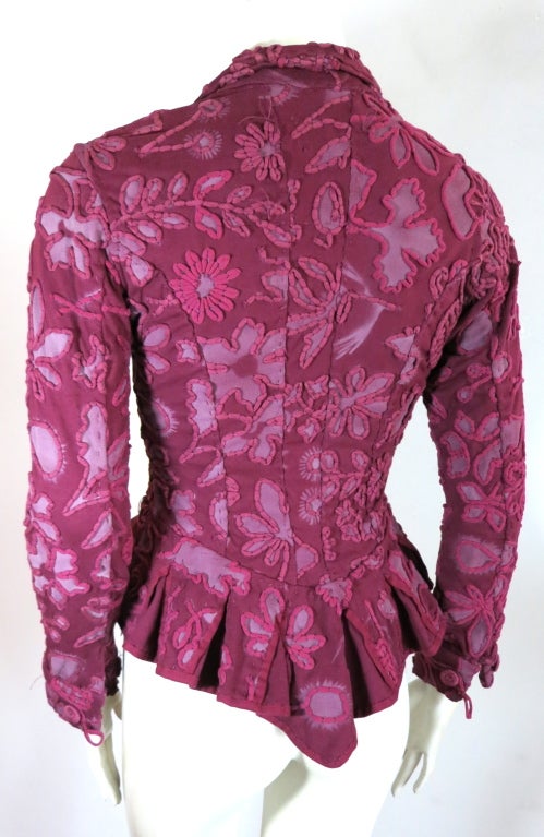 NATALIE CHANIN Project Alabama Handmade floral jacket 4