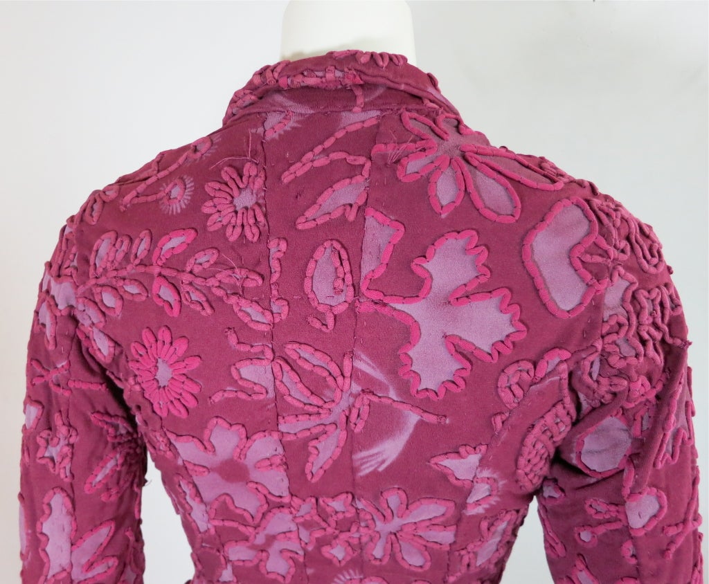 NATALIE CHANIN Project Alabama Handmade floral jacket 5