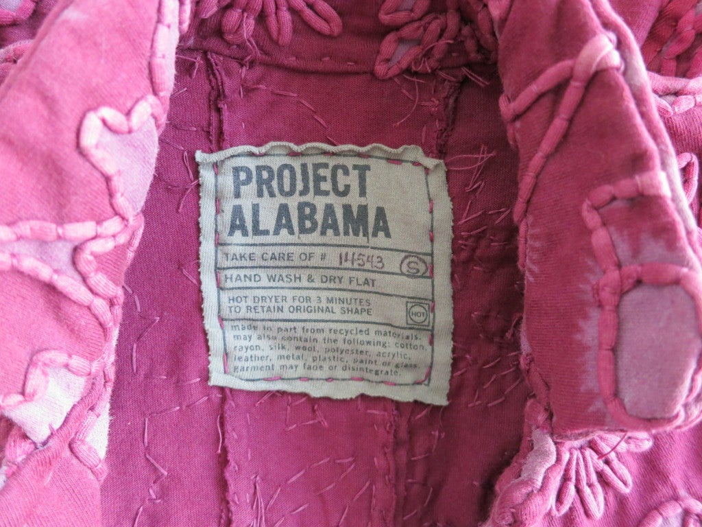 NATALIE CHANIN Project Alabama Handmade floral jacket 7