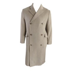 CHADO RALPH RUCCI Bespoke menswear pure cashmere coat