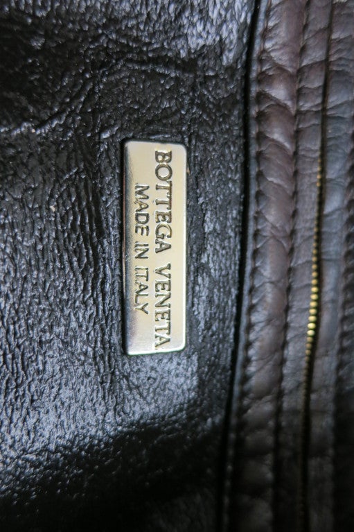 BOTTEGA VENETA Early 1990's era leather weave tote bag 4