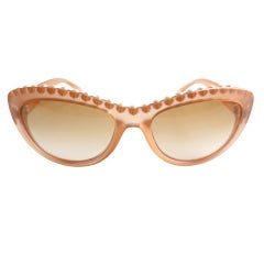 Unworn CHANEL PARIS encapsulated fresh water pearl sunglasses