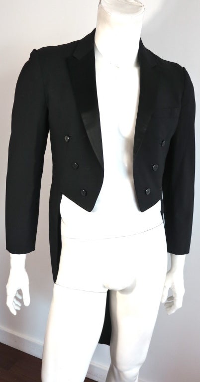 Vintage Men's Rudopker tuxedo tailcoat with satin trim 2
