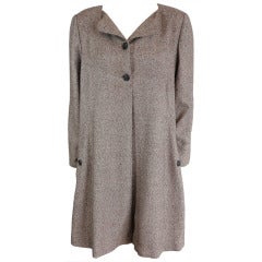 GEOFFREY BEENE Early 90's wool tweed dress