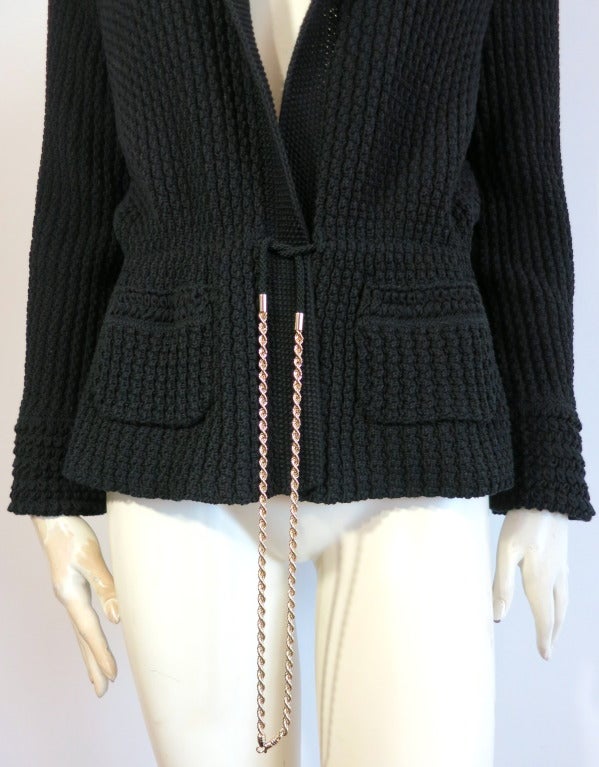 chanel knit jacket