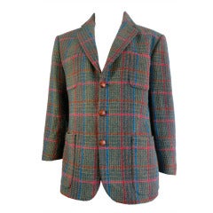 Vintage NIGEL CABOURN English tweed cricket club jacket