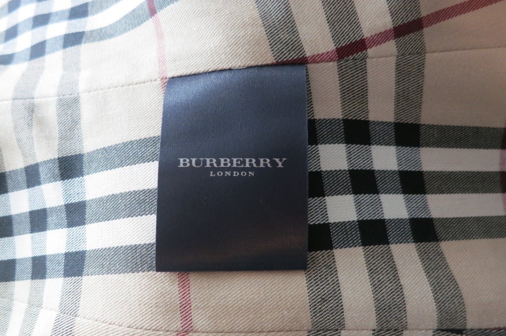 BURBERRY LONDON Trench halter dress 5