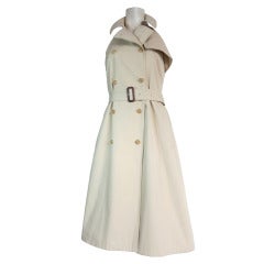 Used BURBERRY LONDON Trench halter dress