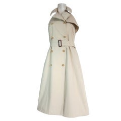 BURBERRY LONDON Trench halter dress