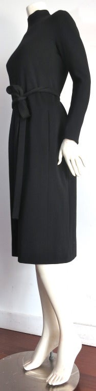 Vintage NORMAN NORELL Little black dress In Excellent Condition In Newport Beach, CA