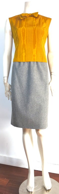 1950's CHRISTIAN DIOR New York Three-piece skirt suit set image 2