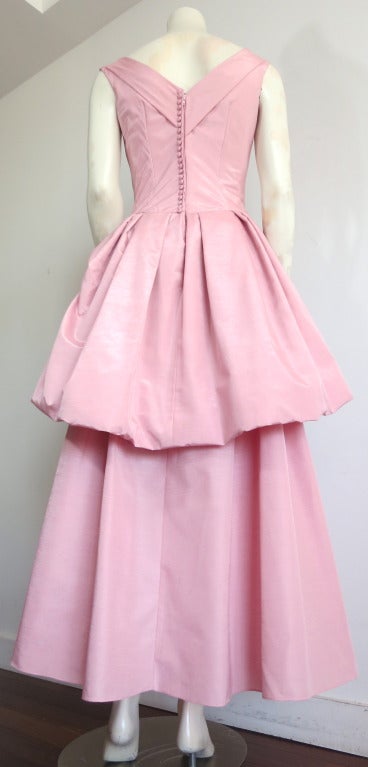 Vintage CHRISTIAN DIOR Ball gown dress In Good Condition In Newport Beach, CA