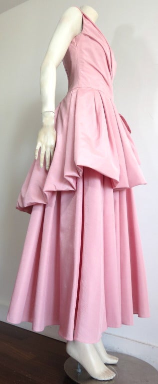 Vintage CHRISTIAN DIOR Ball gown dress 1