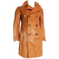 Vintage PIERRE CARDIN PARIS Men's Lambskin leather coat
