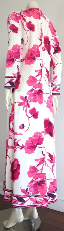 Vintage ANNE FOGARTY Floral dress In Good Condition In Newport Beach, CA