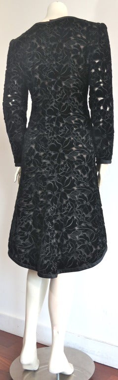 Women's 1980's GIVENCHY HAUTE COUTURE Numbered dress