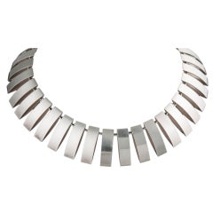 Retro Georg Jensen Malinowski Necklace c1968