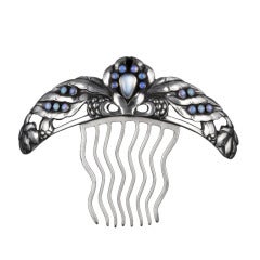 Äußergewöhnlich seltener Haarkommode von Georg Jensen 1911-14 45