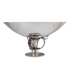 A Rare GEORG JENSEN Silver Centerpiece Bowl design #611