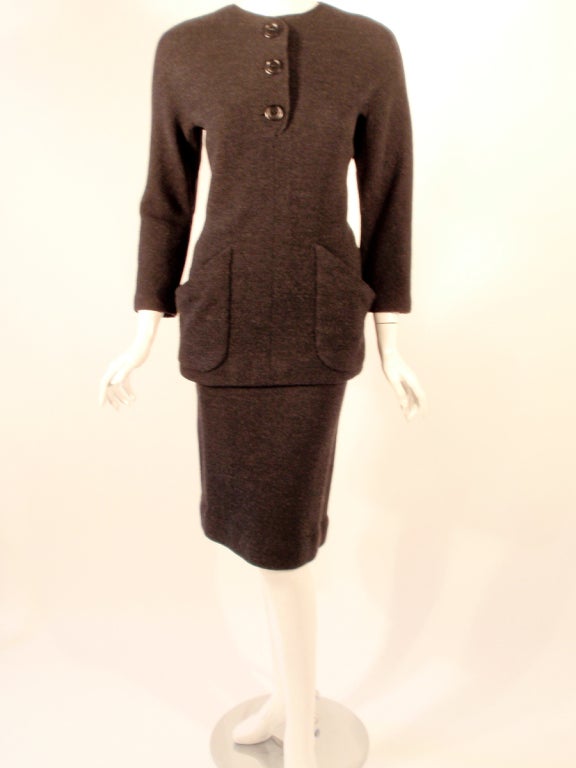 Attributed to Rudi Gernreich for Amelia Gray.

Measurements:

Top:

Bust: 36
