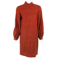 Rudi Gernreich - Tubino Vintage con stampa Paisley