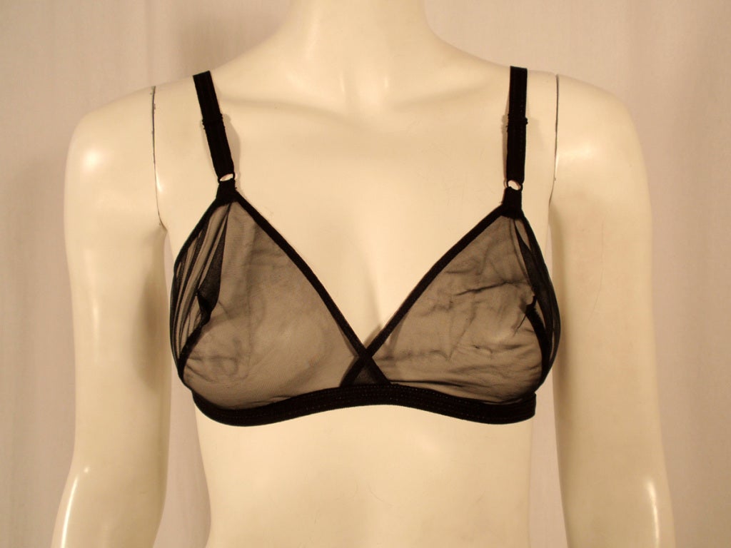 Sheer Nylon Bra 43