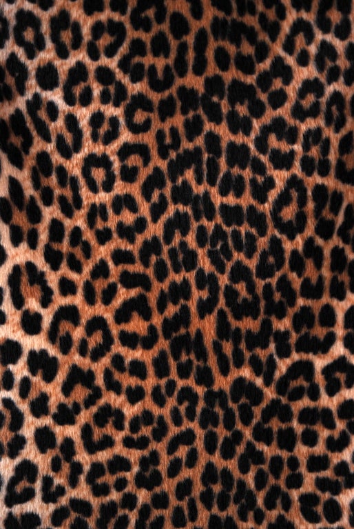 This is an absolute stunning 1960's leopard-print jacket by 