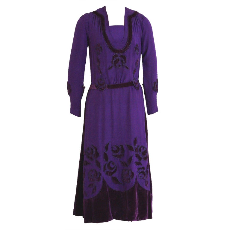 royal purple cocktail dress