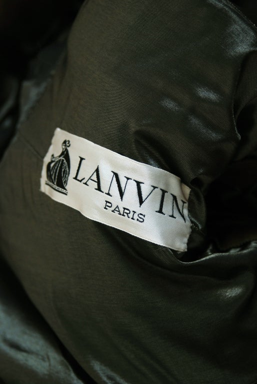 1970's Lanvin Iconic Paisley Mink Fur Russian Haute-Couture Gown 2