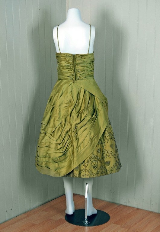 chartreuse formal dress