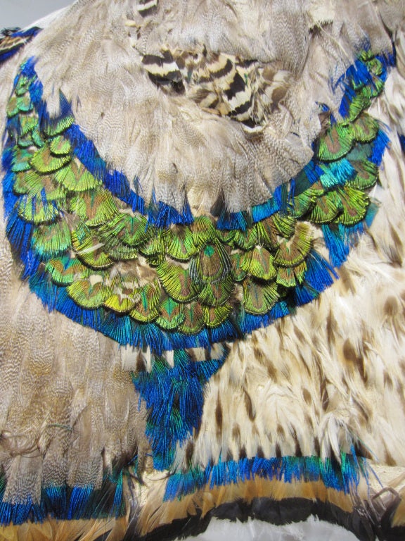 biba feather cape