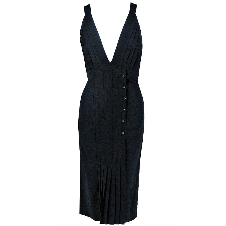 Low-Cut Cocktail Dress