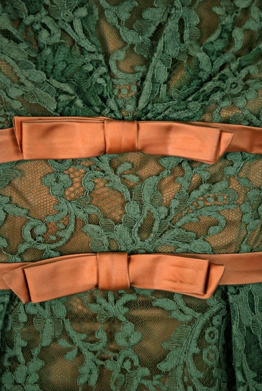 sage green lace dresses