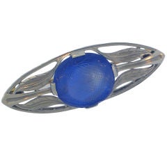 TIFFANY Platinum 
Sapphire Brooch