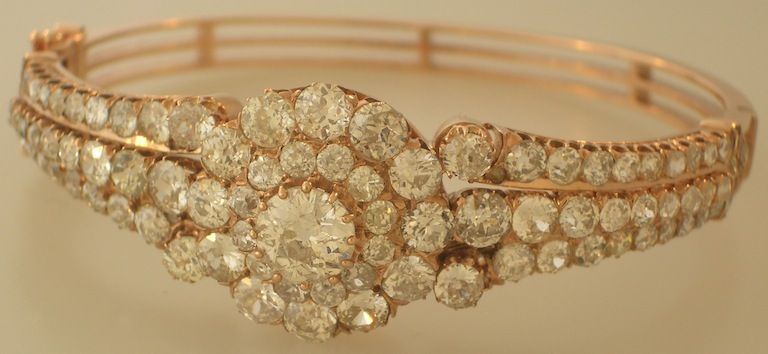 Victorian Diamond Bangle