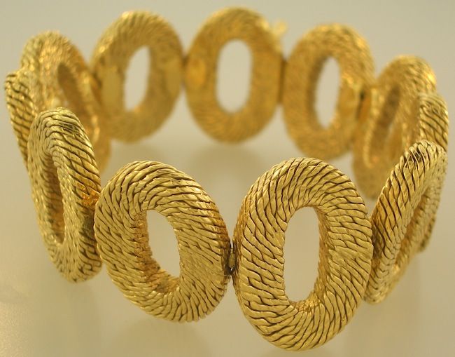 Tiffany France 18K Weave-Bracelet
